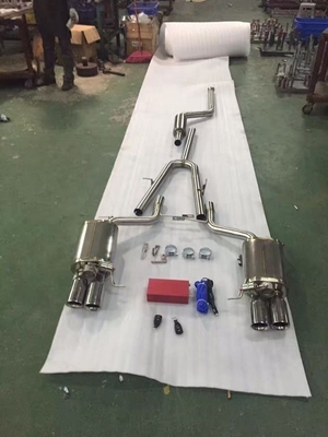輝く表面自動車排気管 BMW 5シリーズ 520 523 525 528 530 535 F10 F18 M5 まで
