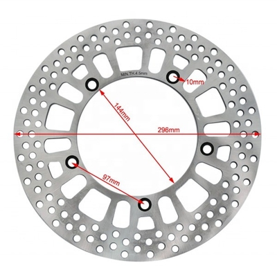 スタッドレスタイヤ 296MM ホンダ STEED 400 600 VT C SHADOW 600 パーフェクトフィットとパフォーマンスのための前方ブレーキディスクローター