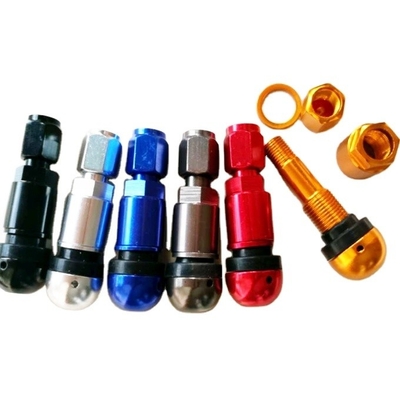 ユニバーサル・イヤー TPMS TR525 プーストキャップ アルミ製のチューブレスタイヤバルブ幹 改善されたタイヤ圧力モニタリング