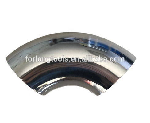 1.5mm 厚さ304ステンレス鋼 90度曲がり肘 排気管接続 溶接回 3インチ/76MM 耐腐蝕