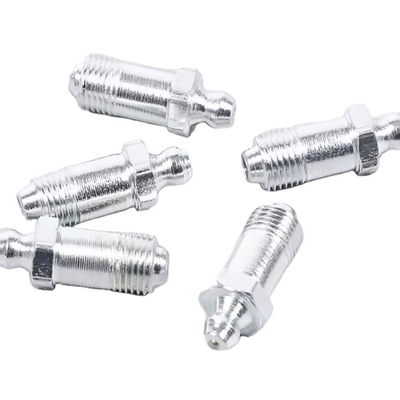 1/4&quot;-19 BSP グリース 乳首キャップ ステンレス ストレートフィッティング 90 度 輸送機器 オーダーメイド サポート OEM