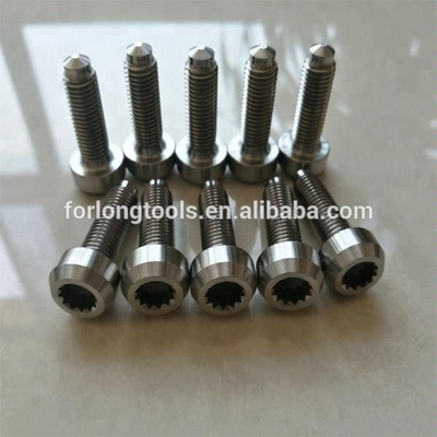 DIN 標準 M7 x 24mm 6AL-4V BBS スプリットリムホイールのためのチタン合金ボルト 最高性能素材