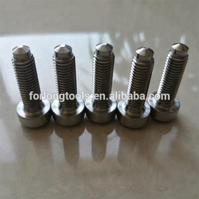 DIN 標準 M7 x 24mm 6AL-4V BBS スプリットリムホイールのためのチタン合金ボルト 最高性能素材