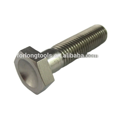 スプリントカー 5/16&quot;-24 x 1-1/2&quot; UNF タイタンヘックスヘッド ボルト DIN標準 6AL-4V 天然仕上げのチタン合金製