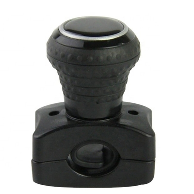 黒いステアリングホイールのスピナーノブ 3.2cm 6cmホイールの究極の運転アクセサリー