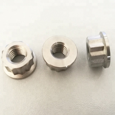 1.25 ピッチフレンズM8ナッツ 6AL4V級チタン用DIN標準機械用