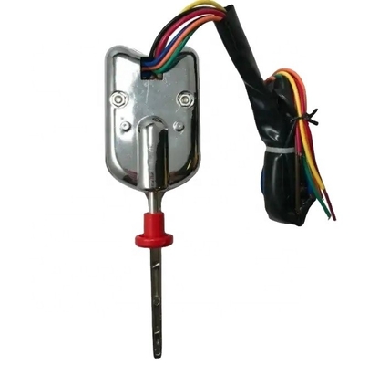 OEM 標準サイズ ユニバーサルストリート クローム 柱 ターンシグナルスイッチ 危険ノブとディマーレバー 簡単にインストール