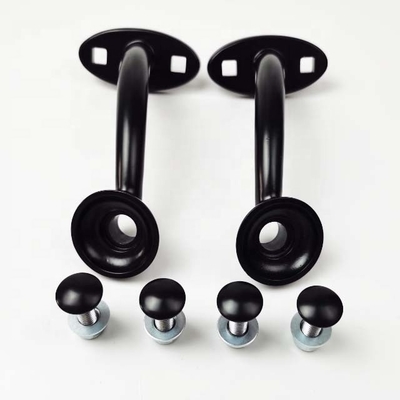 スチールストリートラット ホットロッド 黒または磨かれたヘッドライトスタンド ユニバーサルカーフィットメントのためのマウント 優れた性能