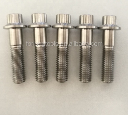 ISO標準ZINC仕上げ鋼とチタン Gr5 12 PT BBS 自動車用用スプリットリムボルト M7 x 32mm M8*32mm