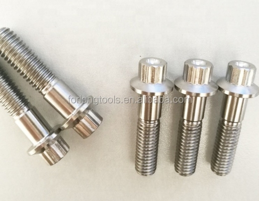 ISO標準ZINC仕上げ鋼とチタン Gr5 12 PT BBS 自動車用用スプリットリムボルト M7 x 32mm M8*32mm