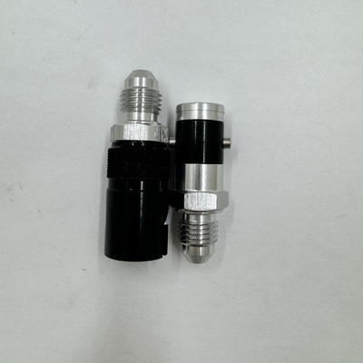 OE NO.標準 AN4 速解黒色 断線式乾式コップリング フィッティングコネクタ 鋼合体とアルミ合金