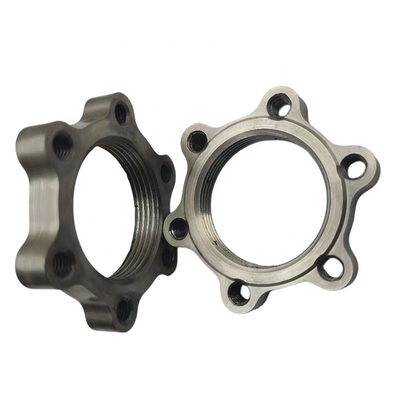 シルバー 1-3/16&quot;-18チタン スピンドルロックナッツで 卓越したレースカーパフォーマンスを体験