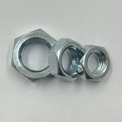1/2-20 スレッドステンレス鋼 GB 標準 薄型ナッツ ヘックスジャムナッツ 自然仕上げ 容易かつ安全な設置