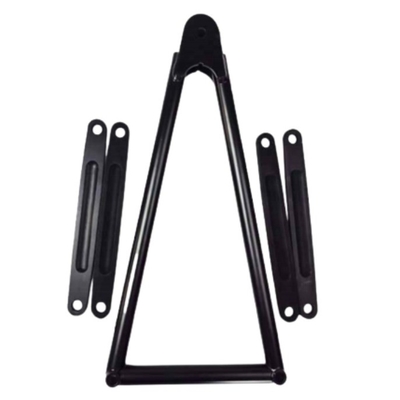 ブラック 13 5/8 &quot;SPRINT CAR JACOBS LADDER WITH RIPS CHROMOLY 4130 フロントポジション 1&quot; x 1/4&quot; x 7&quot; 壁厚さ0.065&quot; アルミニウム