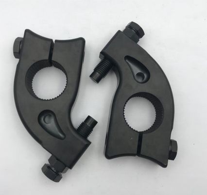 タイタン Gr5 ブラック PVD トルションストップ 1 3/4&quot; スプリット 1-1/8&quot; スライン 7/16 調整ボルト すべてのヘックスビルト 9/16&quot; 様々な産業