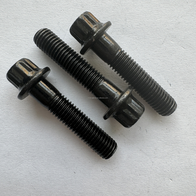 スタンダードOE NO.ユニバーサルフィットメントフレンズボルト ブラックチタン Gr5 12 PT RS/ RX スプリットリムキット M7 x 32 ボルトとナット