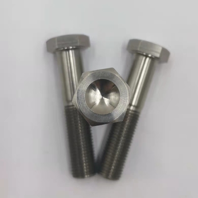 6AL-4Vチタン合金 天然仕上げヘックスヘッドボルト 1/2&quot;-20 x 4.5&quot;重用建設必需部品
