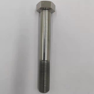 6AL-4Vチタン合金 天然仕上げヘックスヘッドボルト 1/2&quot;-20 x 4.5&quot;重用建設必需部品