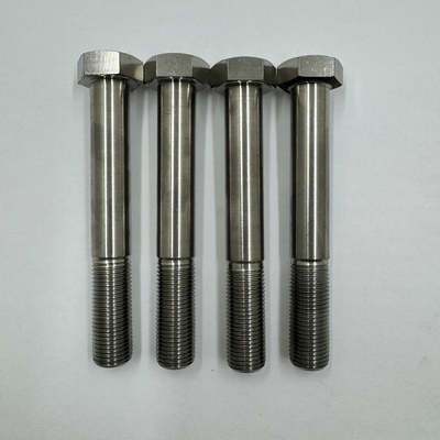 6AL-4Vチタン合金 天然仕上げヘックスヘッドボルト 1/2&quot;-20 x 4.5&quot;重用建設必需部品