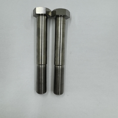 DIN標準GR5チタンヘックスヘッドボルト 1/2&quot;-20 x 4.5&quot; スタッドボルト
