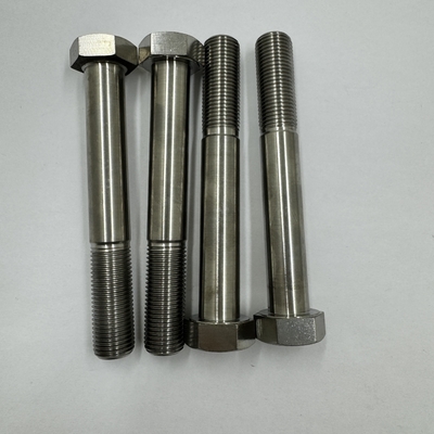DIN標準GR5チタンヘックスヘッドボルト 1/2&quot;-20 x 4.5&quot; スタッドボルト