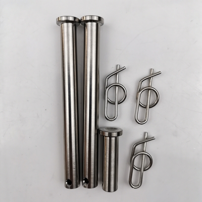DIN 標準 GR5 グレード タイタンピンキット ジャコブス梯 3/8 x 3.71 と 1/2 x 1.3 クリップが含まれています