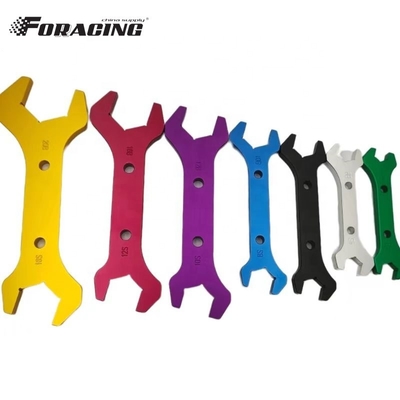 7PCSダブルエンドホースエンドレッチセット ユニバーサル・オートパイプ・フィッティング An3-An16 アルミ 画像 ユニバーサル