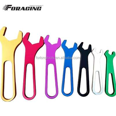 ユニバーサルフィットメント 7PCS An3-An16 アルミ ビレット レース スプリント カー ツール セット メンテナンス/修理 ユニバーサル カー