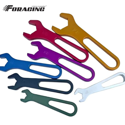 ユニバーサル AN スパンナー アルミ ビレット レーシング ツール セット 6 pcs 1 キット AN4-AN16 スプリント カー ランチ レーシングとチューニング