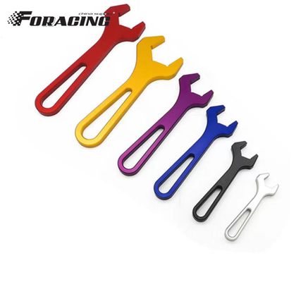 ユニバーサル AN スパンナー アルミ ビレット レーシング ツール セット 6 pcs 1 キット AN4-AN16 スプリント カー ランチ レーシングとチューニング