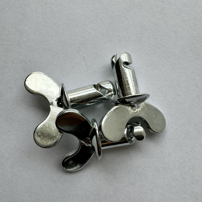 ユニバーサル Dzus ドーム スプリント カー スチール 5/16&quot;x.500&quot; シルバー 交換/修理 ユニバーサル フィットメント OEM