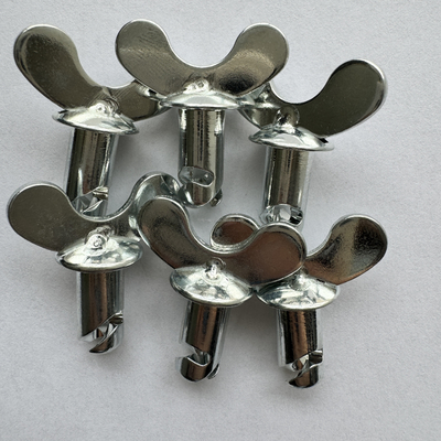 ユニバーサル Dzus ドーム スプリント カー スチール 5/16&quot;x.500&quot; シルバー 交換/修理 ユニバーサル フィットメント OEM