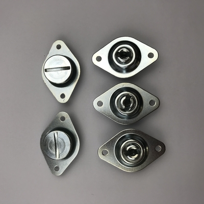 交換/修理年 スチールユニバーサル 3/8 &quot;x.500 スプリントカー四半期回転 自発発射ボタン Dzus OE NO.