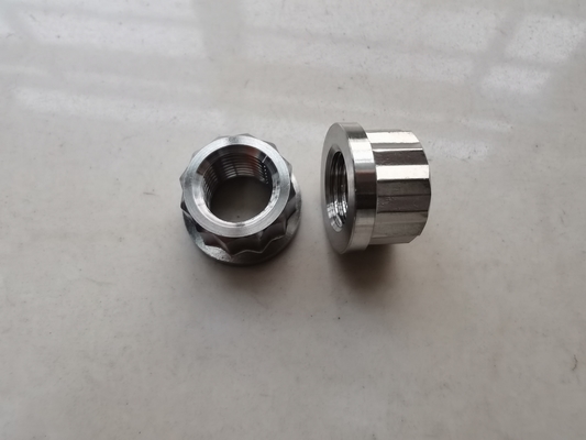 ユニバーサル シルバー 1/2 &quot; -20 チタン 12 PT フレンズナッツ シルバーの強さと多用途性の究極の組み合わせ