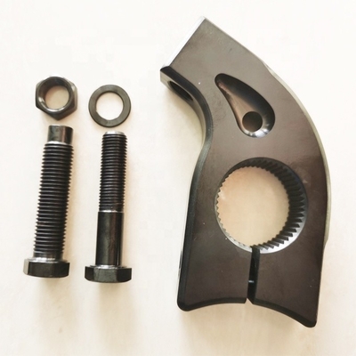 OE NO. N/M 黒色 PVD チタン トルションストップ 1 3/4 &quot; スプリット スプリントカー ユニバーサルピンチ 弾丸ボルト 3/8&quot;-24X1.35&quot;と 1-1/8&quot; スライン