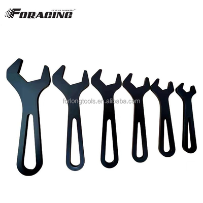 ユニバーサル 自動車 AN フィッティング レンチ キット AN4-An16 ブラック レーシング CNC 部品 アルミニウム 施工 スプリント 自動車 ツール セット 6PCS