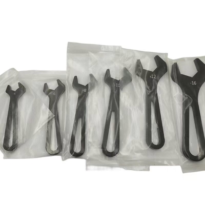 ユニバーサル ブラック AN フィッティング レンチ AN スプリンク カー ツールのセット 6PCS 年 ユニバーサル AN4-An16 ユニバーサル