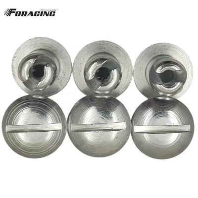 ユニバーサル 鋼鉄四半期ターン Dzus ドーム ヘッド ボタン 7/16 &quot;x.500&quot; スプリント カー レーシング 車の交換部品 最良の場合