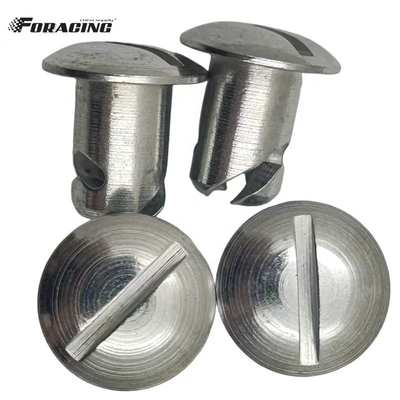 ユニバーサル 鋼鉄四半期ターン Dzus ドーム ヘッド ボタン 7/16 &quot;x.500&quot; スプリント カー レーシング 車の交換部品 最良の場合