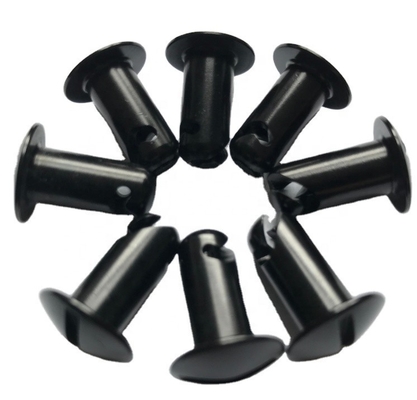 ユニバーサル 7/16&quot;x.500&quot; 黒クォーターターン Dzus スツッド アルミファスナー