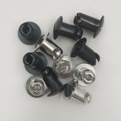 ユニバーサル 7/16&quot;x.500&quot; 黒クォーターターン Dzus スツッド アルミファスナー