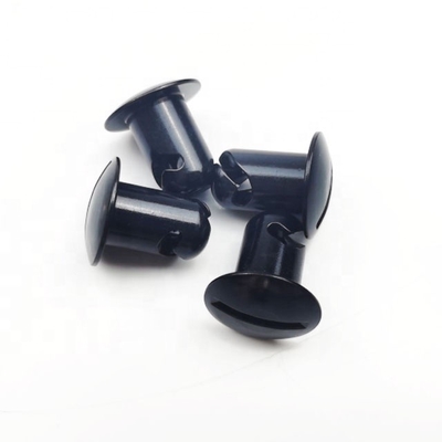 ユニバーサル 7/16&quot;x.500&quot; 黒クォーターターン Dzus スツッド アルミファスナー