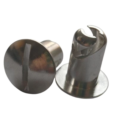 シルバー アルミニウム 5/16&quot;.500&quot; 1/4 クイックターン Dzus 小頭