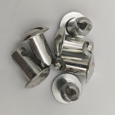 シルバー アルミニウム 5/16&quot;.500&quot; 1/4 クイックターン Dzus 小頭