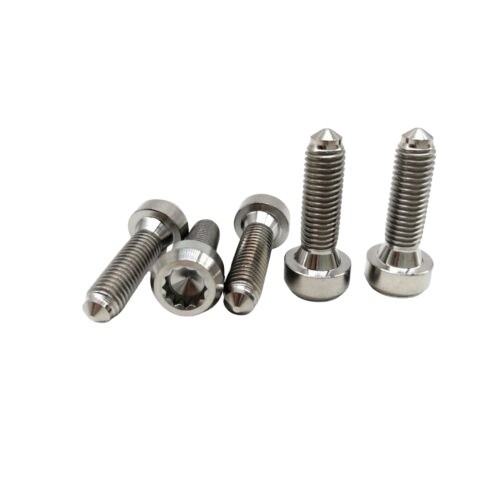 DIN 標準 M7 x 24mm 6AL-4V BBS スプリットリムホイールのためのチタン合金ボルト 最高性能素材