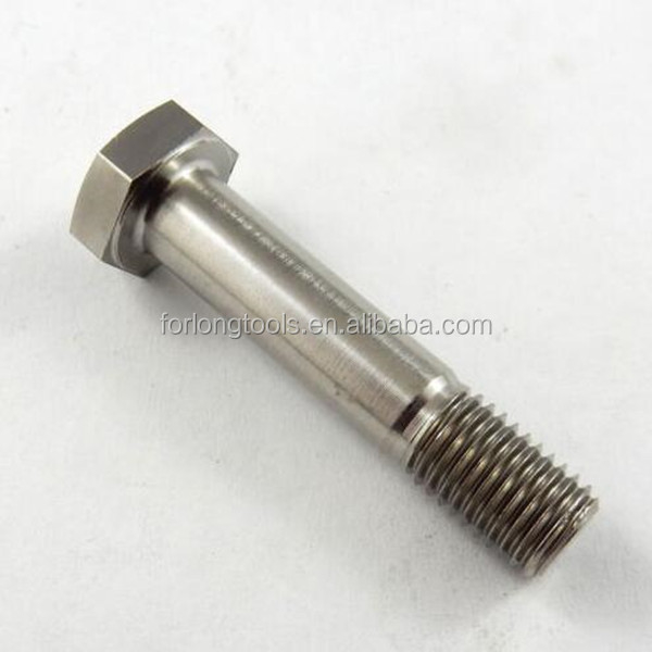 6AL-4Vチタン合金 天然仕上げヘックスヘッドボルト 1/2&quot;-20 x 4.5&quot;重用建設必需部品